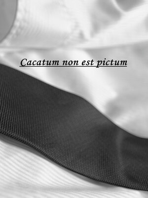 cover image of Cacatum non est pictum